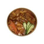 6.Svinekam i sur-sød sauce med ris