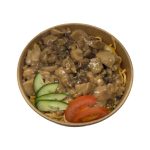 5.Kylling med shiitake-svampe og nudler